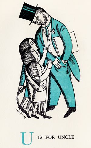 U is for Uncle, 1924 (print)