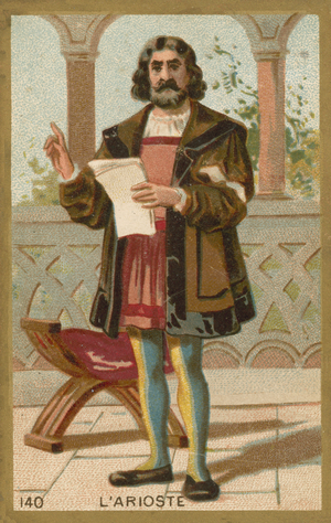 Ludovico Ariosto, Italian poet (chromolitho)