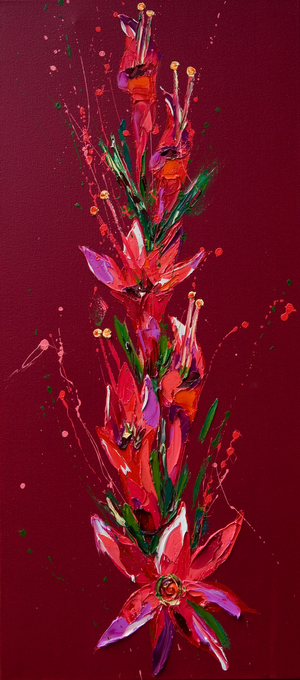 Flower, 2011 (oil on canvas)