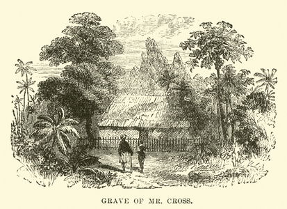 Grave of Mr Cross (engraving)