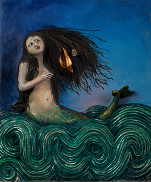 Enchanted Garden, 2011-15 (polychrome alabaster)
