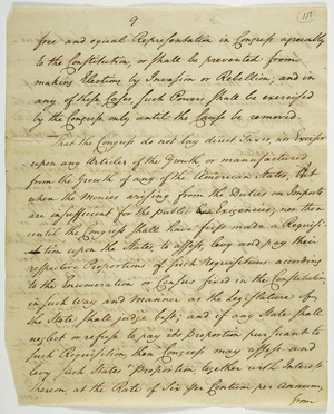 The Bill of Rights, copy signed at Federal Hall, 1789 (ink on paper)