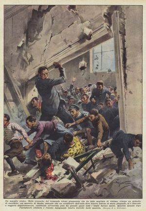 A heroic master (colour litho)