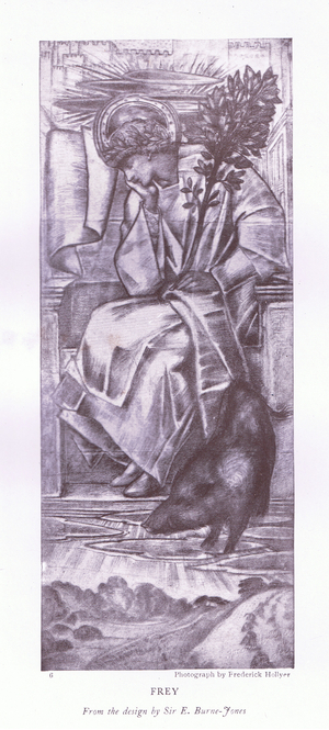 Freyja, 1920's (litho)