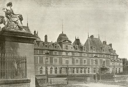 Eu, Chateau (b/w photo)