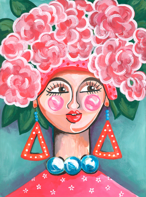 Candy, 2025 (acrylic on paper)