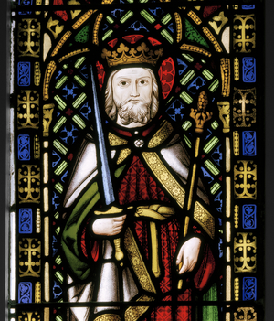 St Oswald, 1846 (stained glass)