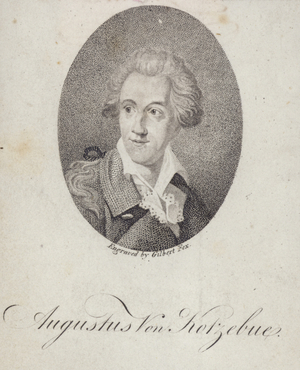 August Kotzebue (engraving)