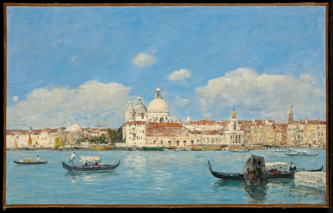 Santa Maria della Salute and the Custom House, View from the Grand Canal, 1895 (oil on canvas)