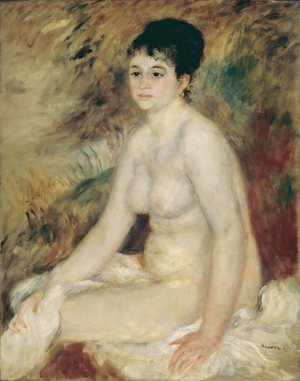 After the Bath, 1876 (oil on canvas)