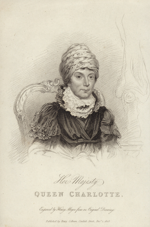 Portrait of Queen Charlotte (engraving)