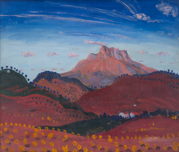 Tour Madeloc, 1913 (oil on panel)