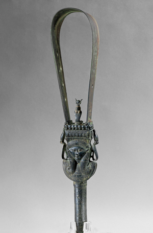 Sistrum, the rattle used in the Hathor-cult …