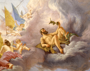 Detail of the ceiling (fresco) (detail of 3433390)