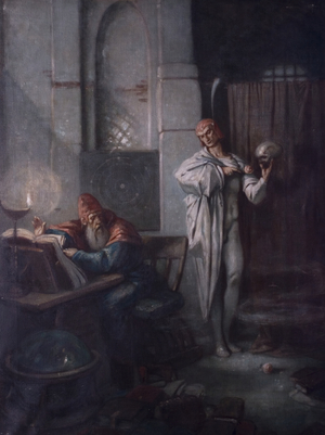 Faust and Mephistopheles, c.1930 (oil on canvas)