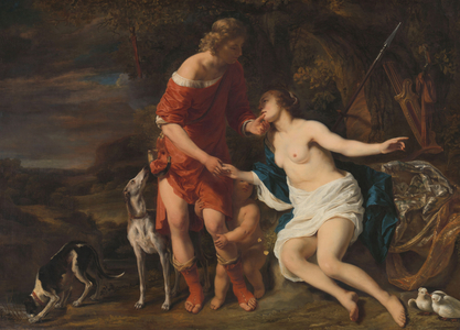 Venus and Adonis, c.1658 (oil on canvas)