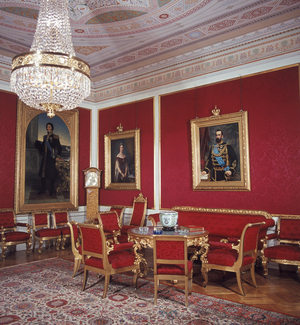 Oslo, 1965: Interior from the Royal Castle ..., 1965 (photo)