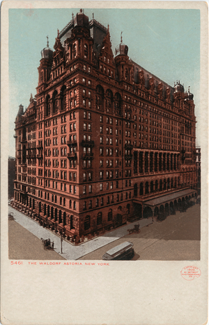 The Waldorf Astoria, New York