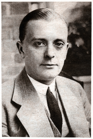 Denes Mihaly, inventor of first television set, 1929