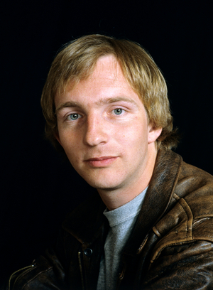 Oslo, 19830815. Actor Even Stormoen, portrait ..., 1983 (photo)