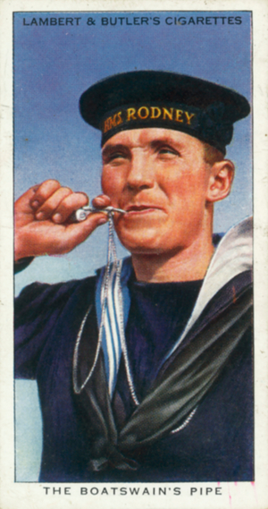 The Boatswain's Pipe (colour photo)