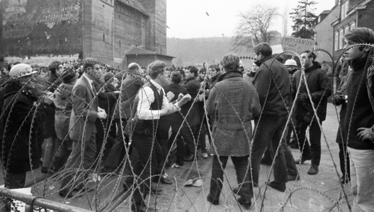 NPD encountered resistance in the campaign for the 1969 federal election ..., 1969 (photo)