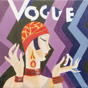 Vogue cover (acrylic)