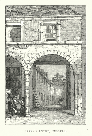 Parry's Entry, Chester (engraving)