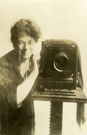 Beals self-portrait, c.1918-20 (gelatin silver photo)