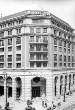 Grand Hotel Maritim on Friedrichstraße in Berlin-Mitte, 1994 (photo)