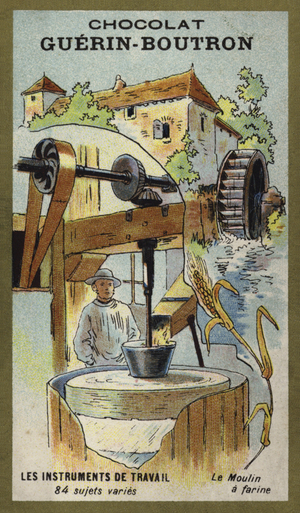 Flour mill (chromolitho)