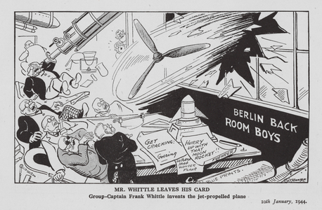 Strube WW2 cartoon (litho)