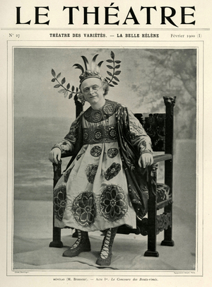Le Theatre Magazine Cover, France, 1900s