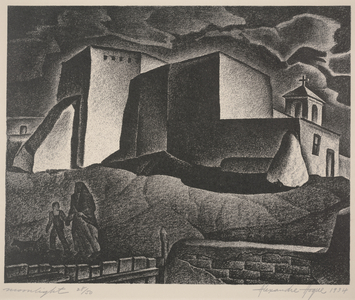 Moonlight, 1934 (lithograph)