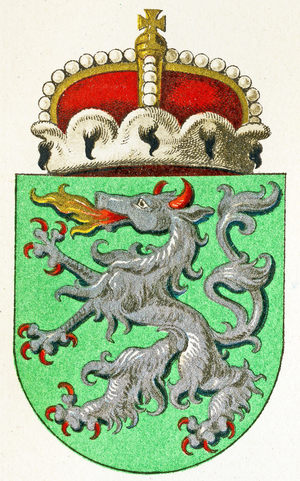 Coat of Arms of Styria, c.1898 (colour litho)