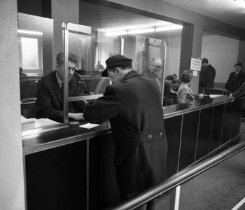 Unemployed at the employment office 1966 DEU, Germany, Dortmund Unemployed at the employment office …, 1966 (photo)