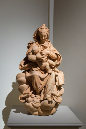 Madonna of the milk, c.1532-25 (terracotta)