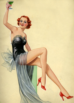 Pin-Ups Poster, UK, 1940s