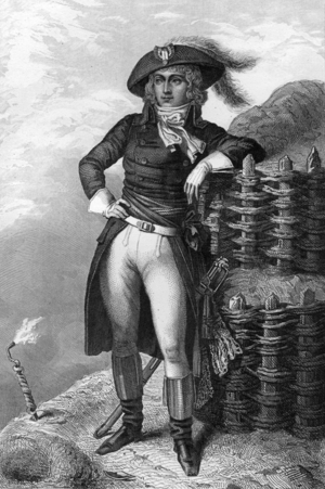 Louis Antoine de Saint-Just, 19th century (engraving)