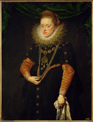 Archduchess Konstanze, Queen of Poland daughter of Archduke Karl II Habsburg (oil on canvas)