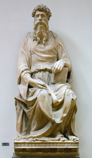 Penitent Saint Jerome (painting on olive wood)