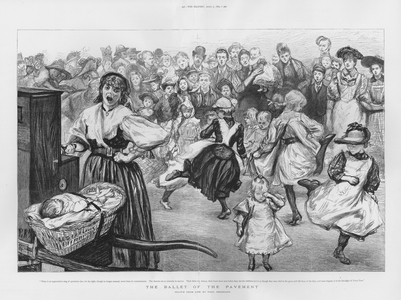 The Ballet of the Pavement (litho)