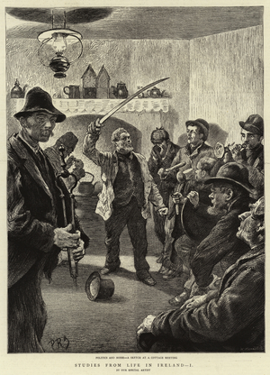 Studies from Life in Ireland, I (litho)