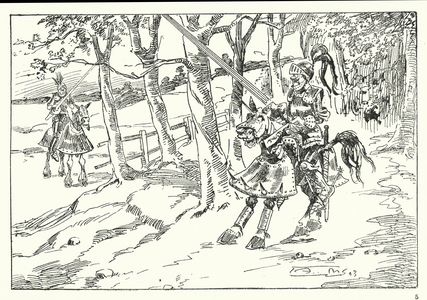 A Day in the Life of a Twelfth Century Baron (litho)