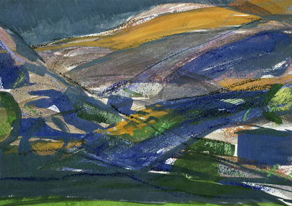 Evening Journey (watercolour)