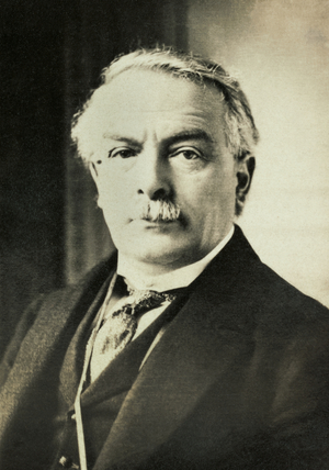 Portrait of David Lloyd George (photo)