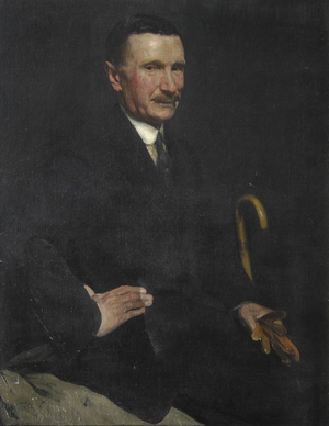 Major Sir Samuel Hill-Wood Bt, 1922 (oil on canvas)