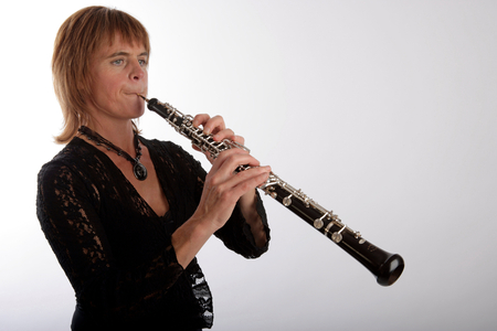 Oboe in playing