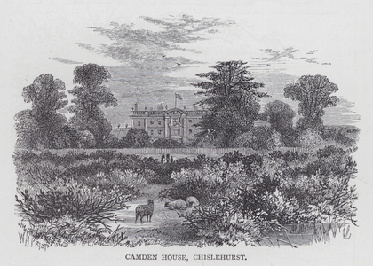 Camden House, Chislehurst (engraving)