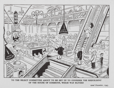 Strube WW2 cartoon (litho)